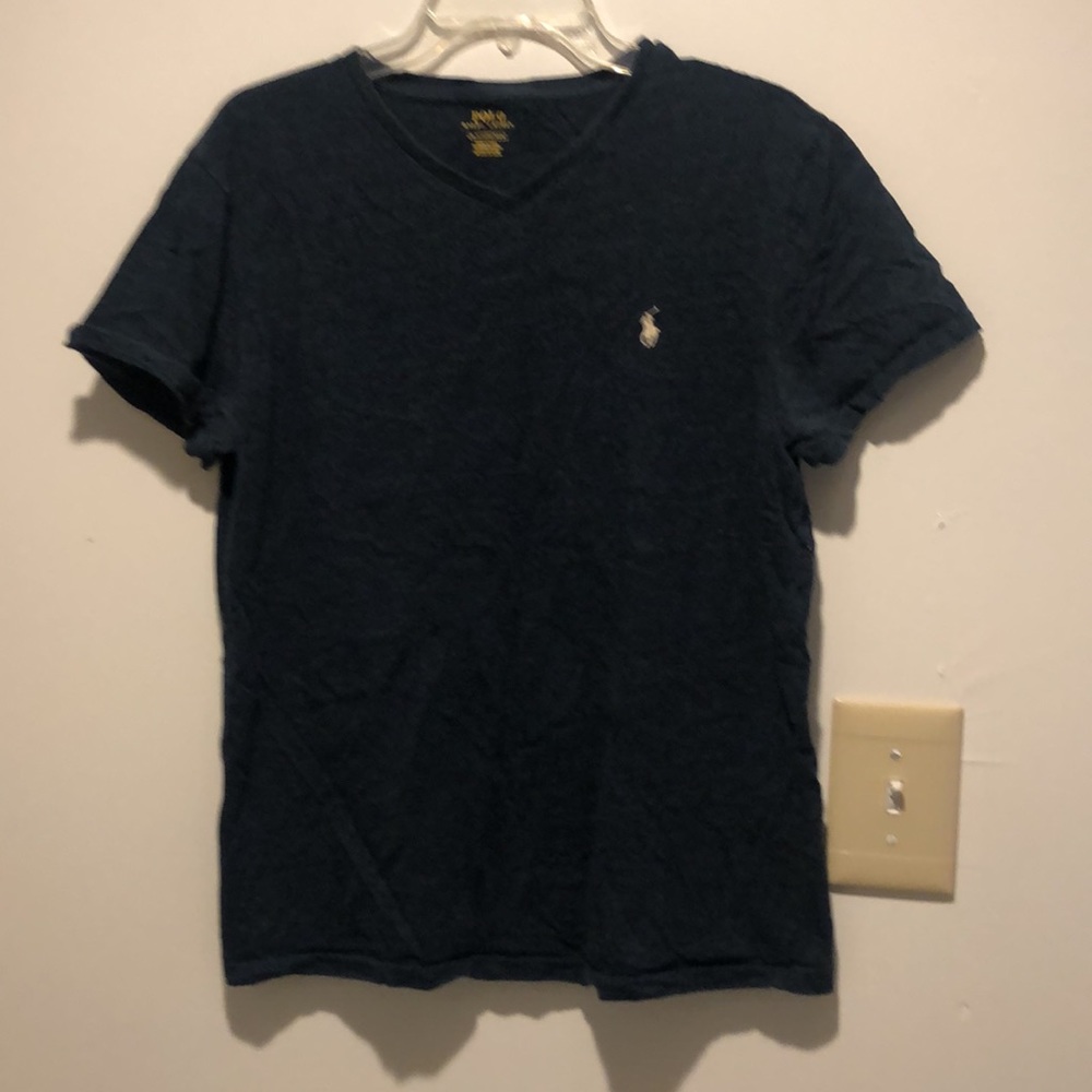 Polo Ralph Lauren-v neck t shirt-Medium size